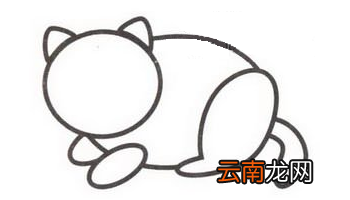 儿童简笔画猫的画法