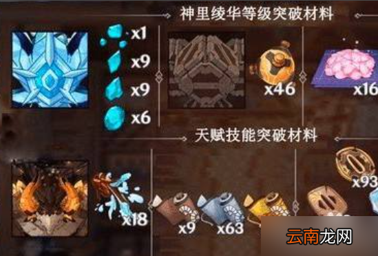 神里绫华突破加什么属性