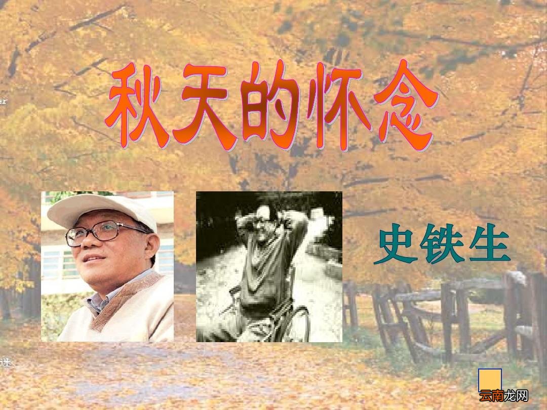 秋天的怀念原文