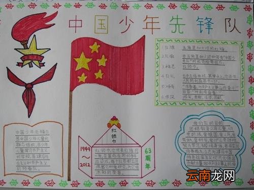从小学先锋长大做先锋手抄报