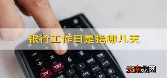 银行工作日是指哪几天 银行的工作时间是