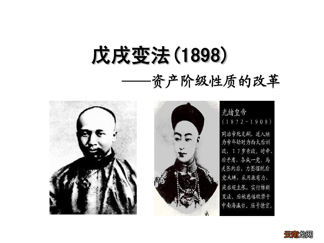 戊戌变法的性质