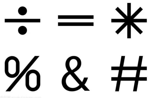 数学符号大全