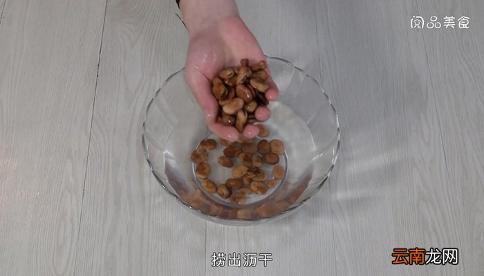 水煮干蚕豆的做法 水煮干蚕豆怎么做