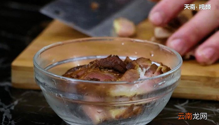 山药炒腊肉怎么做 山药炒腊肉的做法
