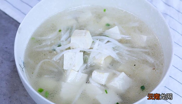 萝卜丝豆腐汤的做法 萝卜丝豆腐汤怎么做