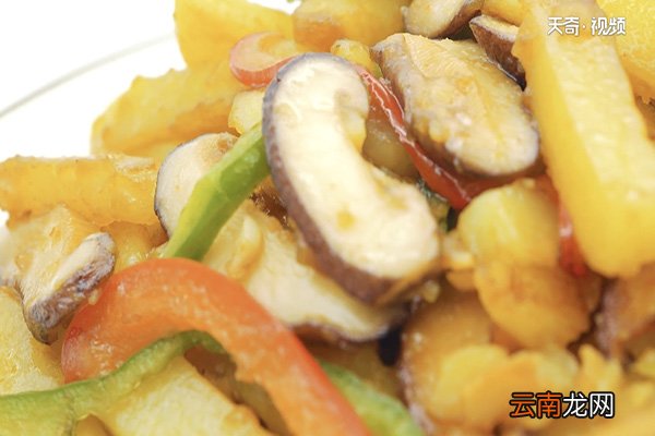 香菇土豆条的做法