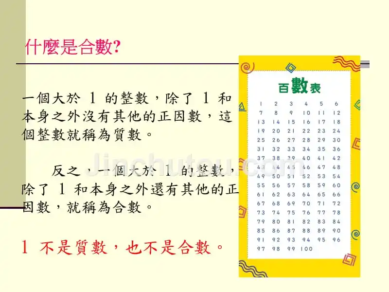 合数的定义