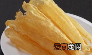花胶是什么东西 花胶的价值