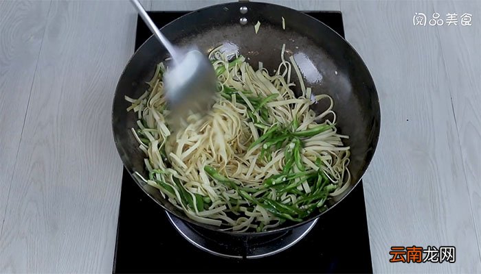 尖椒炒豆丝的做法 尖椒炒豆丝怎么做