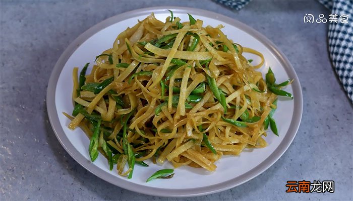 尖椒炒豆丝的做法 尖椒炒豆丝怎么做