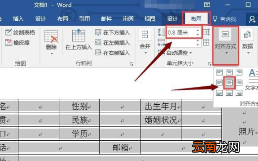 word怎么做员工入职登记表？