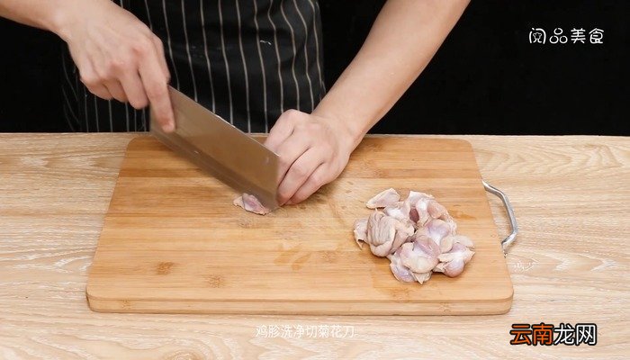 彩椒菊花鸡胗的做法 彩椒菊花鸡胗怎么做好吃