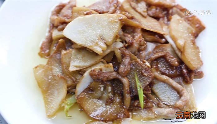 冬菇炒肉丝的配方 冬菇炒肉丝
