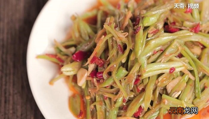 剁椒四季豆的做法 剁椒四季豆怎么做