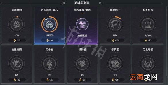 永劫无间成就系统是什么-永劫无间英雄印玩法介绍