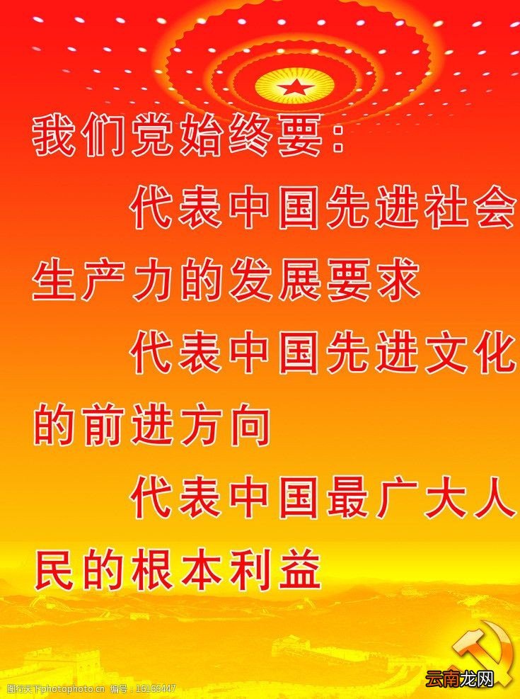 三个代表是指哪三个代表