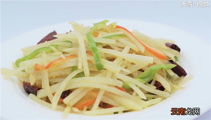 酸辣土豆丝的做法酸辣土豆丝怎么做