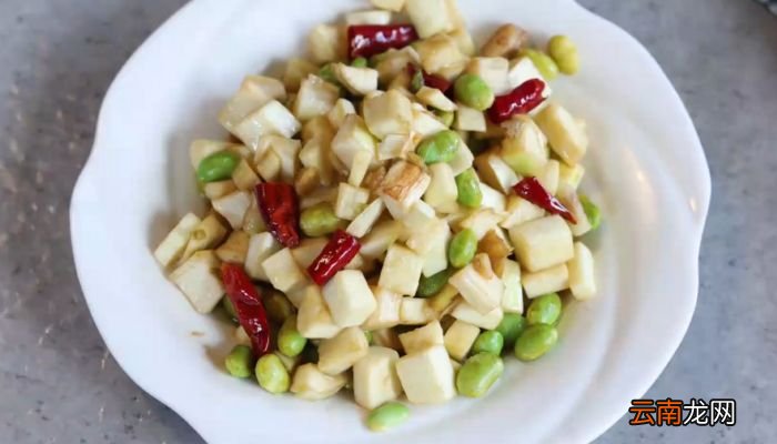 茭白炒毛豆做法茭白炒毛豆怎么做