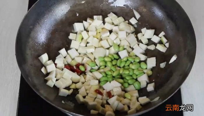 茭白炒毛豆做法茭白炒毛豆怎么做