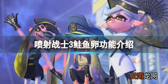 喷射战士3鲑鱼卵有什么用-喷射战士3鲑鱼卵功能介绍
