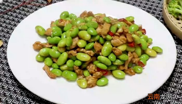辣炒毛豆鸡丁的做法辣炒毛豆鸡丁怎么做