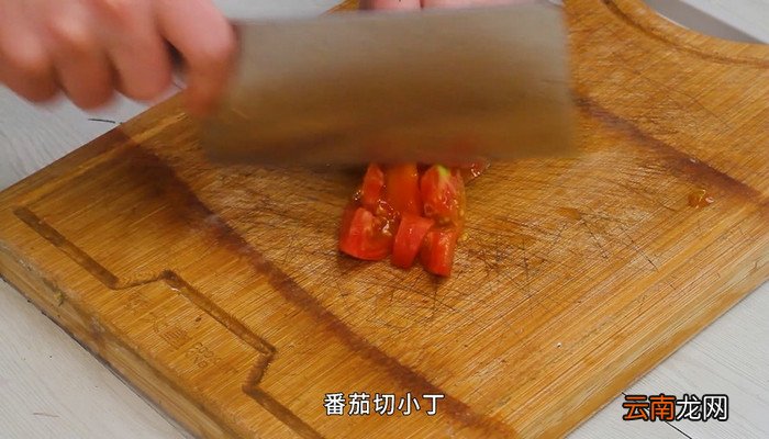 番茄茄丁打卤面的做法 番茄茄丁打卤面怎么做