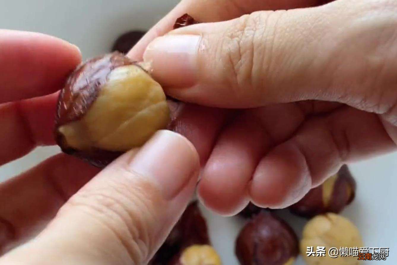 栗子内皮怎么剥皮最简单