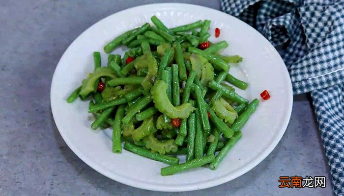 豆角苦瓜怎么炒 豆角苦瓜的做法