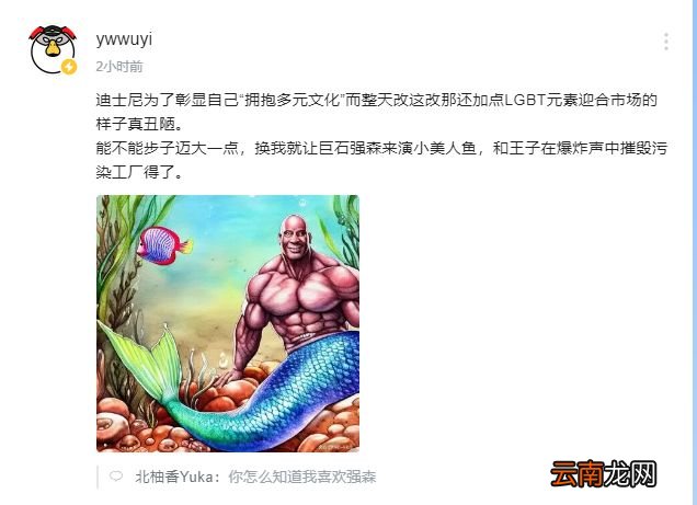 不喜欢“黑美人鱼”就是种族歧视？