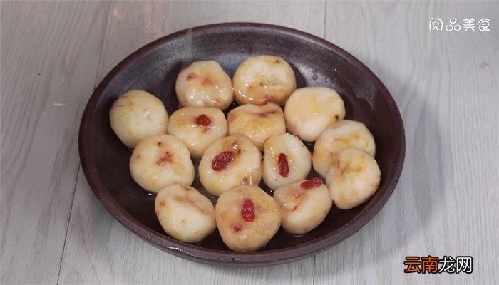 冰糖枸杞蒸荸荠怎么做 冰糖枸杞蒸荸荠做法是什么