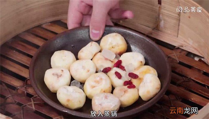 冰糖枸杞蒸荸荠怎么做 冰糖枸杞蒸荸荠做法是什么