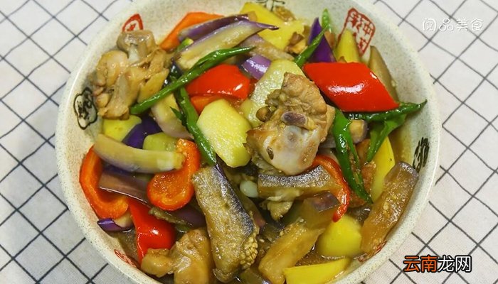 黄焖鸡茄子的做法 黄焖鸡茄子怎么做