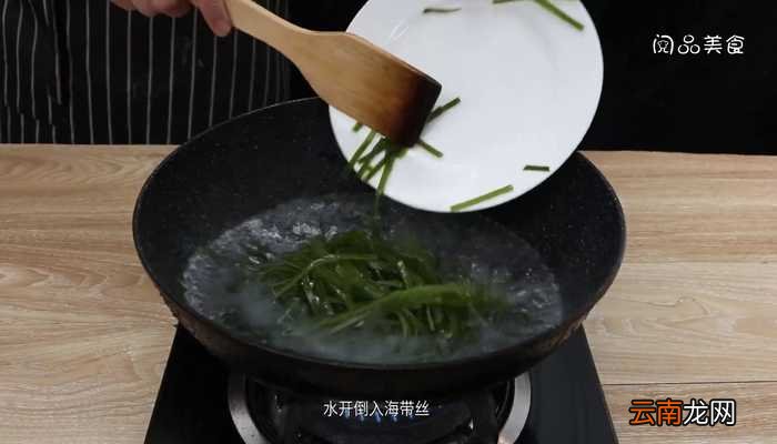 炝炒海带丝 炝炒海带丝的做法