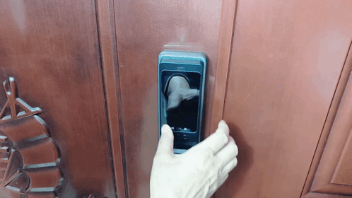 可视大屏猫眼全自动智能锁，看得见的安全守护—TCL Q9智能门锁