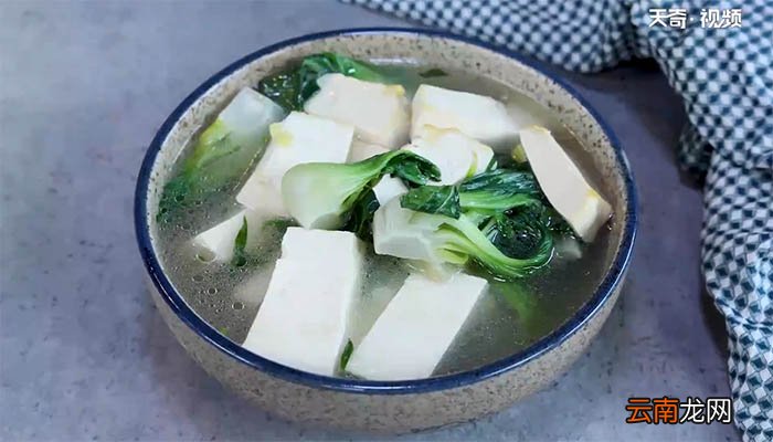 小白菜炖豆腐的做法 小白菜炖豆腐怎么做