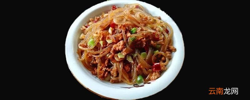 川菜蚂蚁上树做法 蚂蚁上树的做法