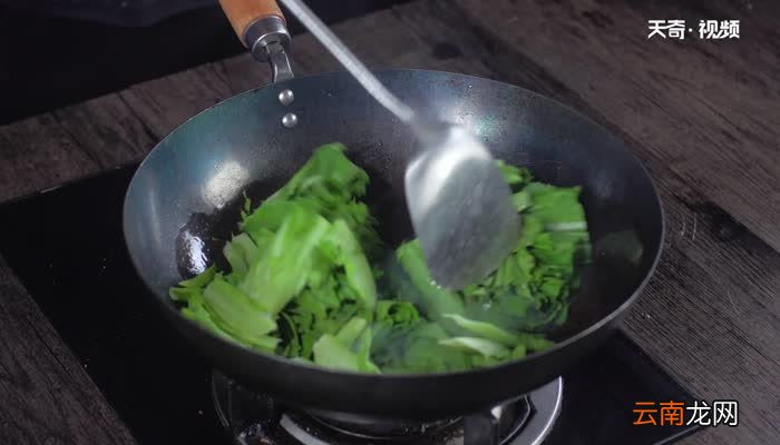 虾酱炒油麦的做法 虾酱炒油麦菜怎么做