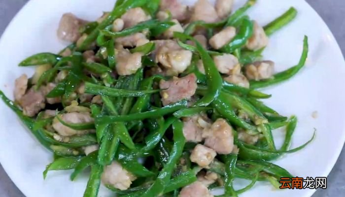 尖椒炒肉丁的做法尖椒炒肉丁怎么做