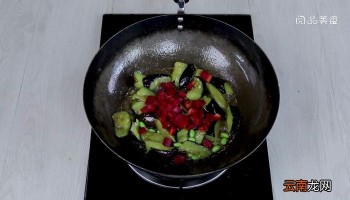 茄子炒毛豆的做法茄子炒毛豆怎么做