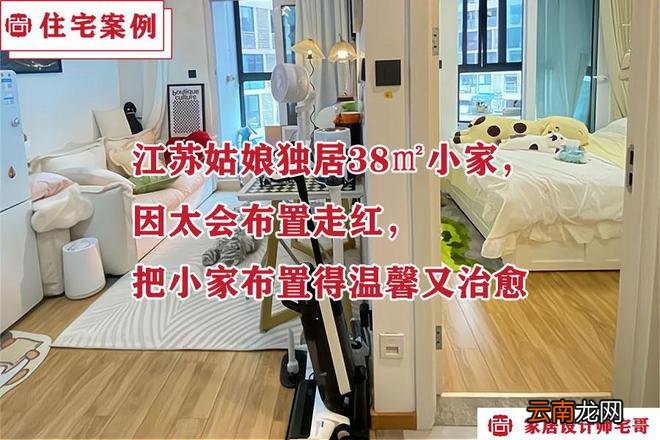 江苏姑娘独居38㎡小家，因太会布置走红，把小家布置得温馨又治愈