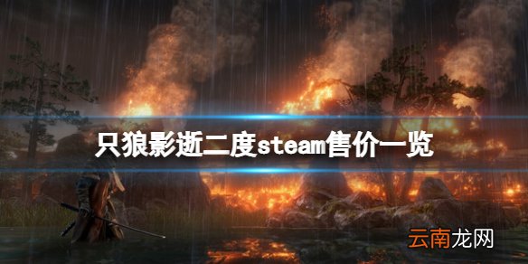 只狼多少钱-只狼影逝二度steam售价一览