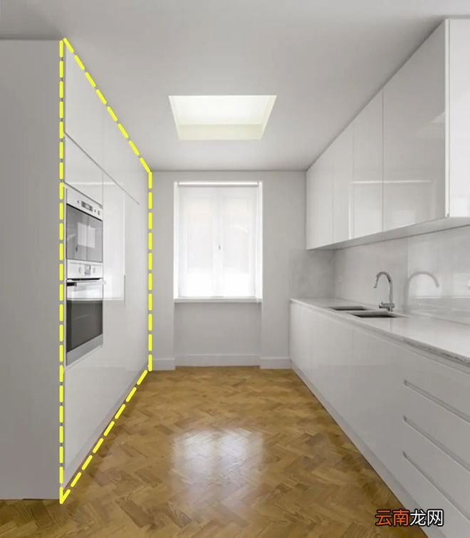 下次装修，厨房也加组高柜，嵌入电器又能收纳，锅碗瓢盆全往里塞