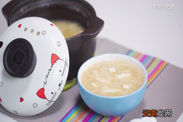 茯苓山药粥的做法