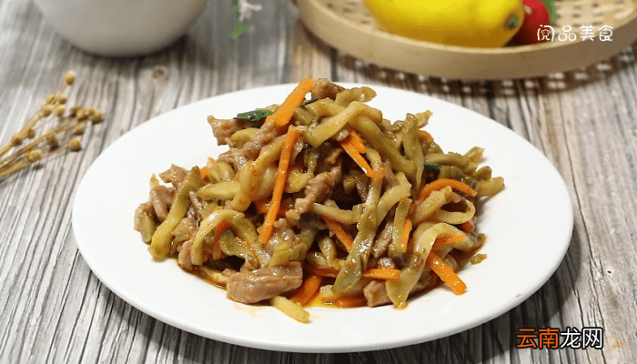 榨菜炒肉丝的做法 榨菜炒肉丝的做法