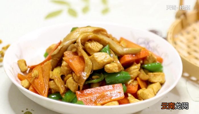 鲜蘑炒鸡丁的做法鲜蘑炒鸡丁怎么做