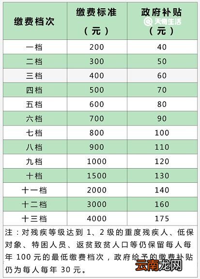 重庆城乡居民养老保险档次变更指南 养老保险主要特征