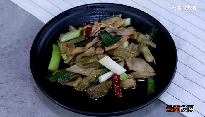 清炒笋干的做法清炒笋干怎么做