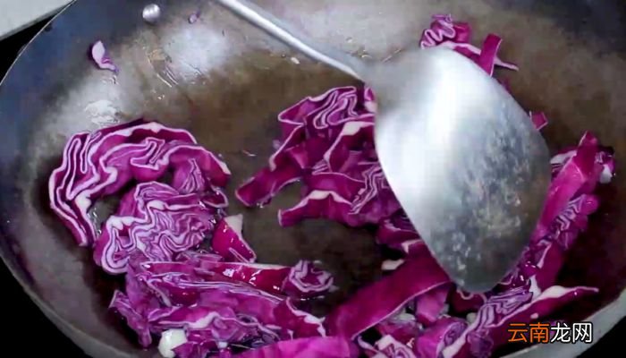 牛肉炒紫甘蓝的做法牛肉炒紫甘蓝怎么做