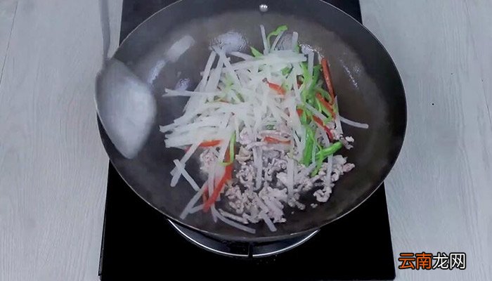凉薯炒肉丝的做法 凉薯炒肉丝怎么做